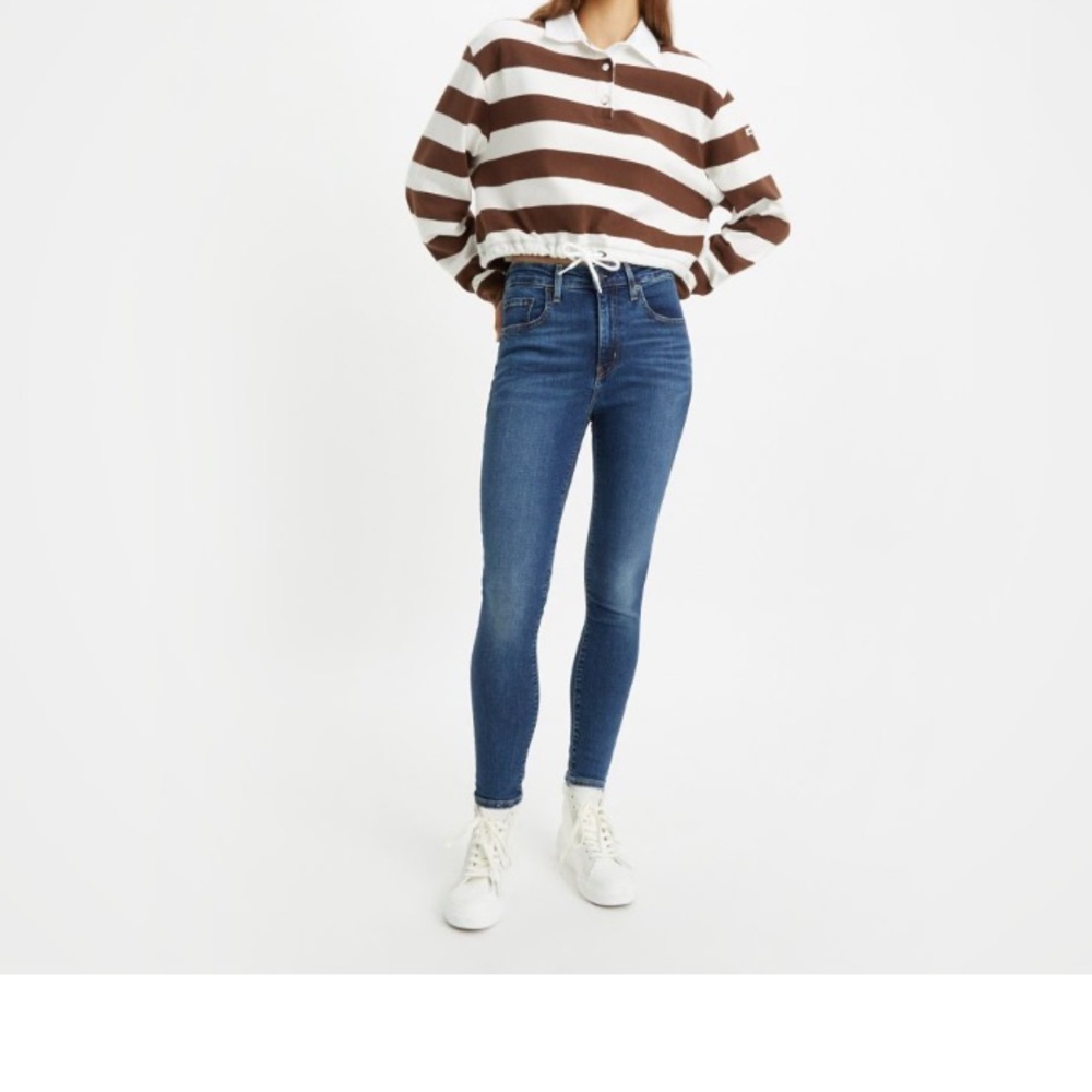 Levi’s Jeans 721 High Rise Skinny size 27, medium wash, blue, like new